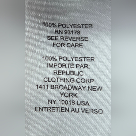 Tahari Black and White Striped Polka Dot Button Down Shirt SIZE XL. Like New. - Picture 11 of 11